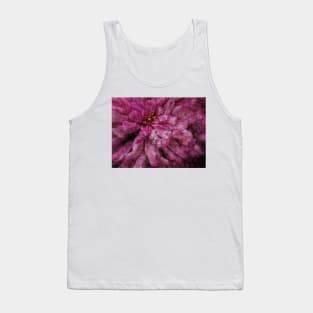 purple floral fantasy pattern and design Tank Top